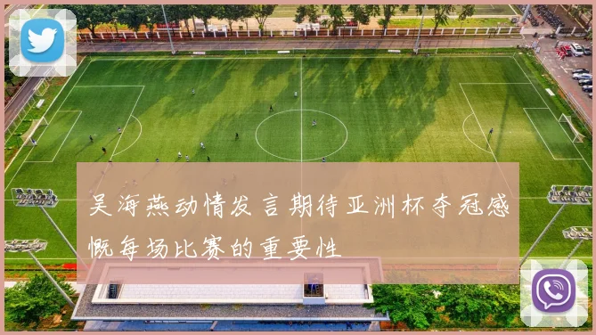 吴海燕动情发言期待亚洲杯夺冠感慨每场比赛的重要性
